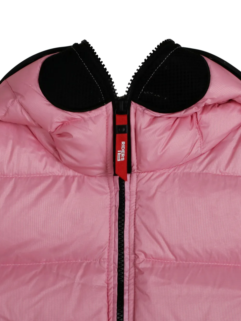  Ai Riders On The Storm Hooded Padded Jacket - Pink 