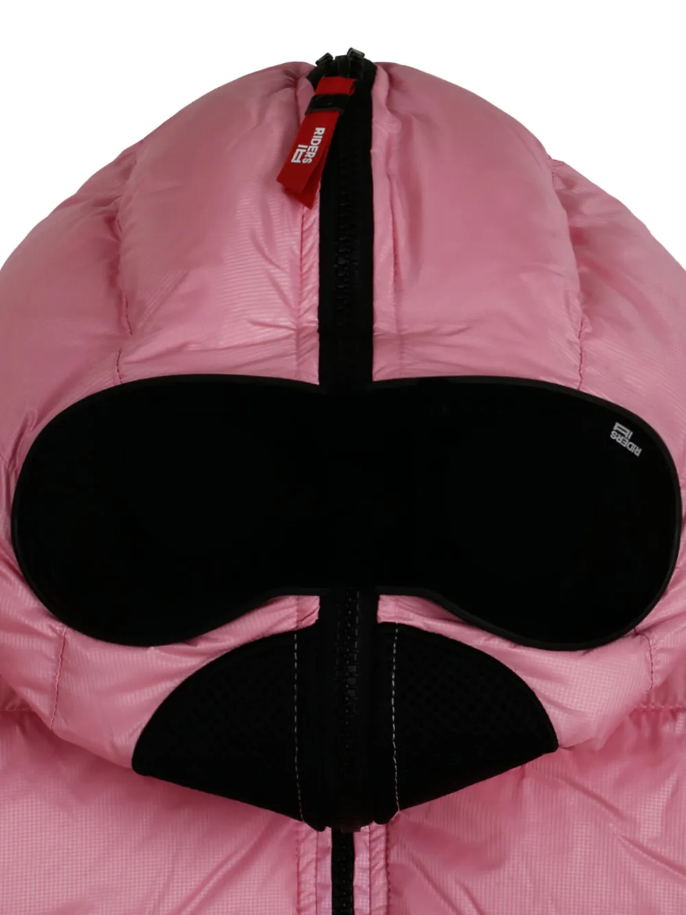  Ai Riders On The Storm Hooded Padded Jacket - Pink 