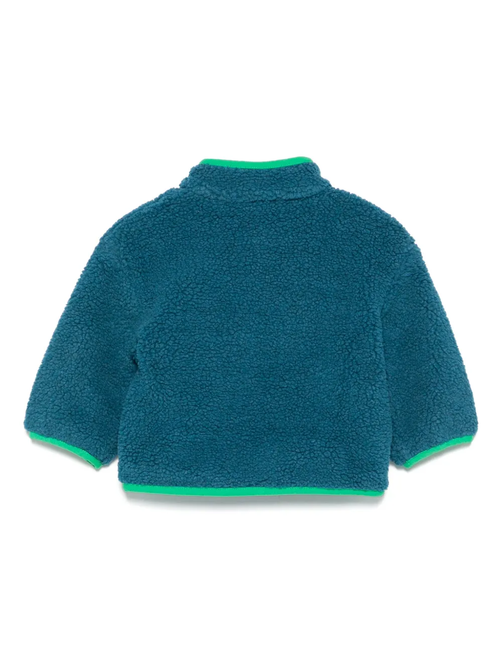 Stella McCartney Kids Earth Friends fleece jacket Blauw