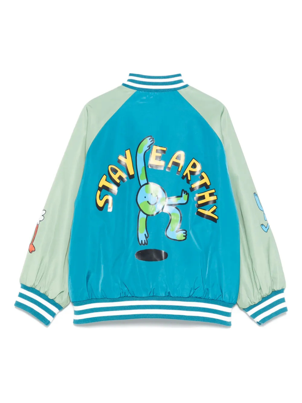Stella McCartney Kids graphic-print bomber jacket | Boys Bomber Jackets | Image 2