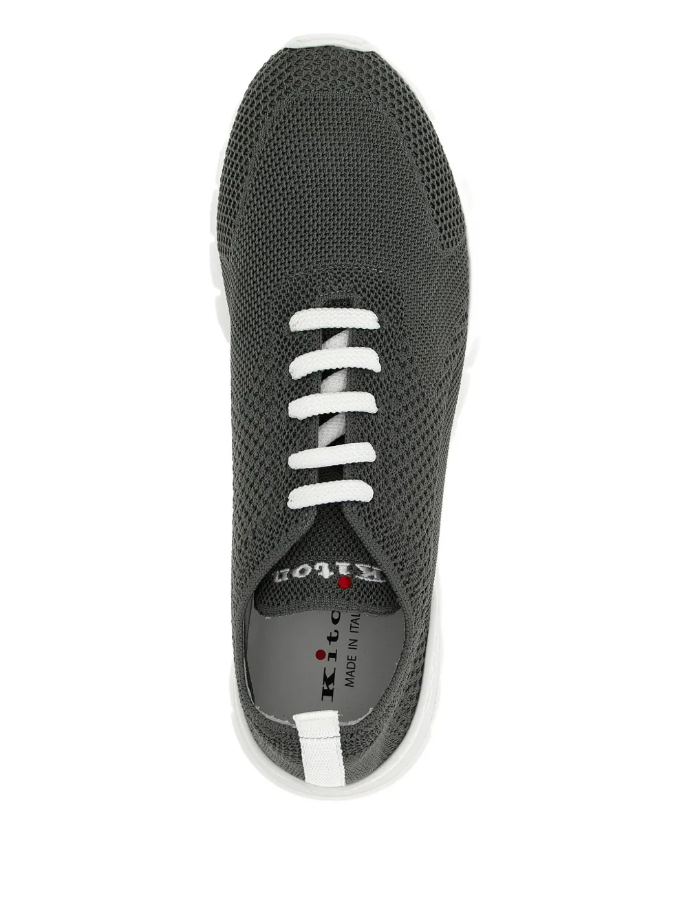 Kiton mesh knit sneakers Grey