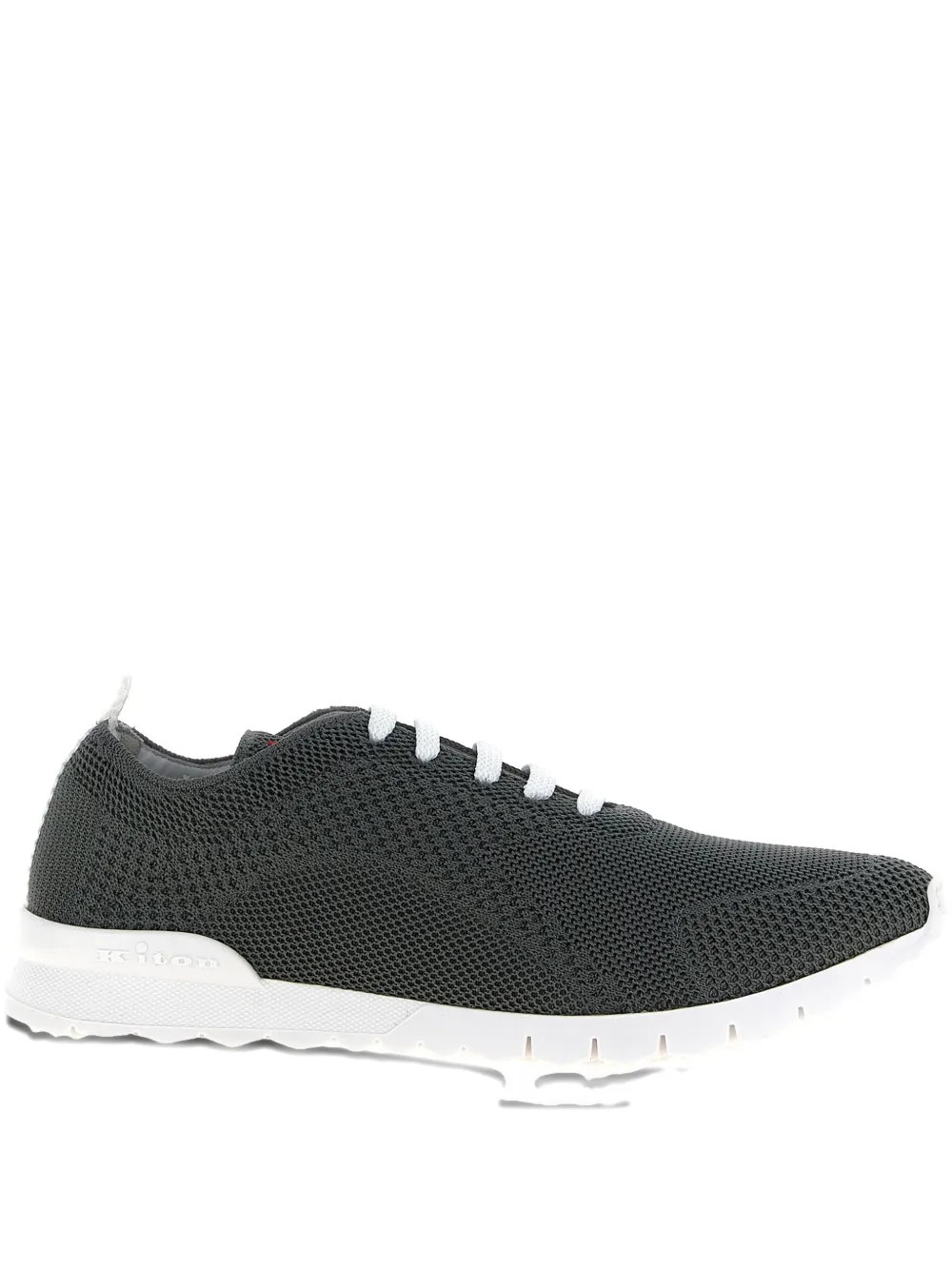 Kiton mesh knit sneakers Grey