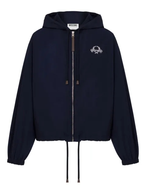 Moschino zip-up bomber jacket