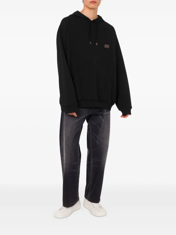 パーカー・フーディ Moschino Black Cotton Sweatshirt Moschino Cotton Hoodie | Black | FARFETCH
