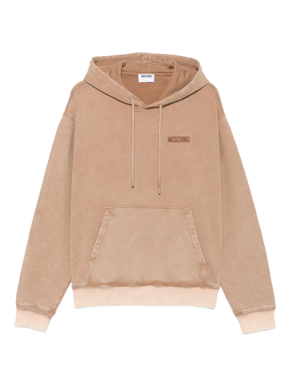 Moschino rhinestone-embellished hoodie Bruin