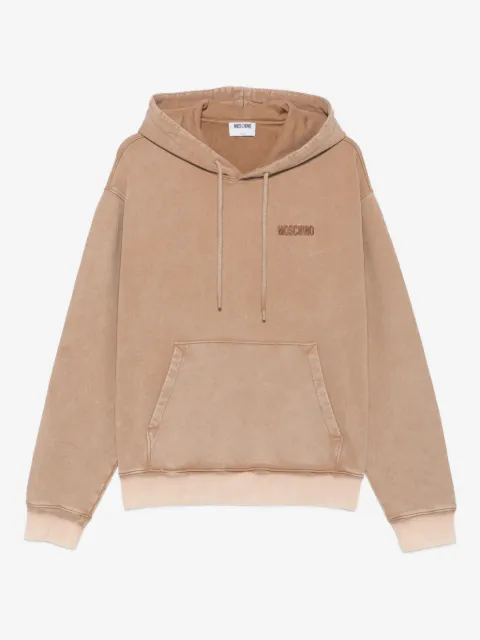 Moschino Hoodie verfraaid met stras