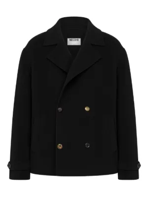 【関税&送料込み】Moschino Double-Breasted Coat Moschino Double Breasted Coats for Men | Shop Now on FARFETCH
