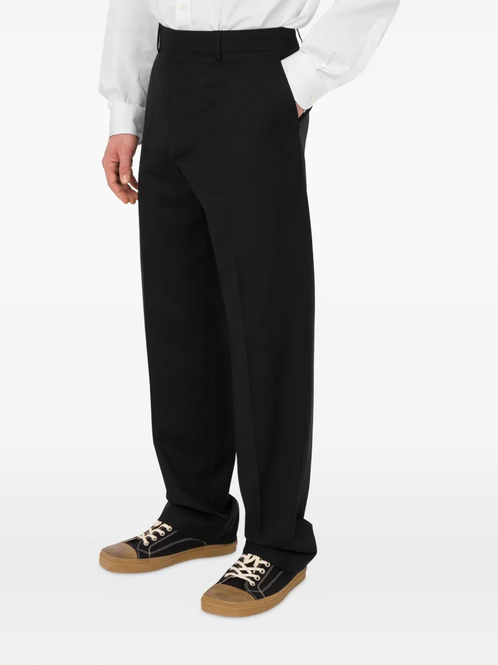 Moschino Gebreide broek Zwart