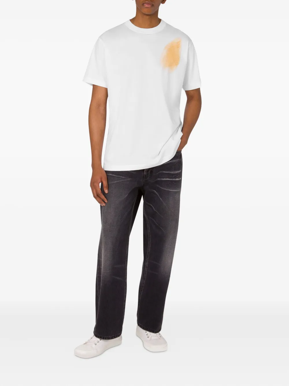 Moschino Katoenen T-shirt Wit