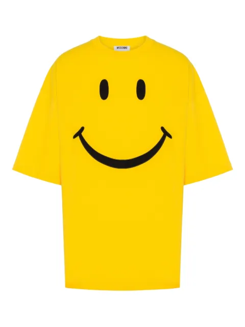Moschino smiley-print t-shirt