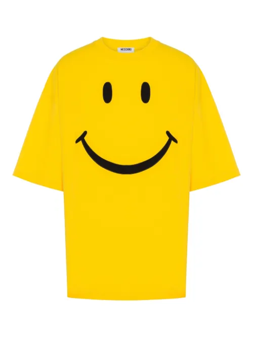 T-shirt à imprimé smiley - Moschino - Modalova