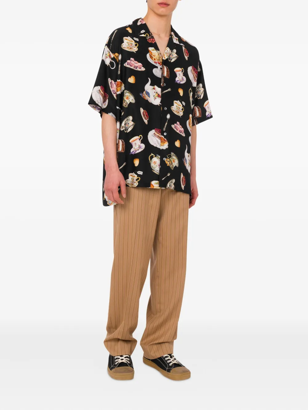 Moschino pinstriped tailored trousers | Tailored Pants | Image 2