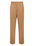 Moschino pinstriped tailored trousers - Brown
