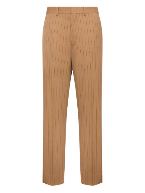 Moschino pantalones de vestir a rayas diplomáticas