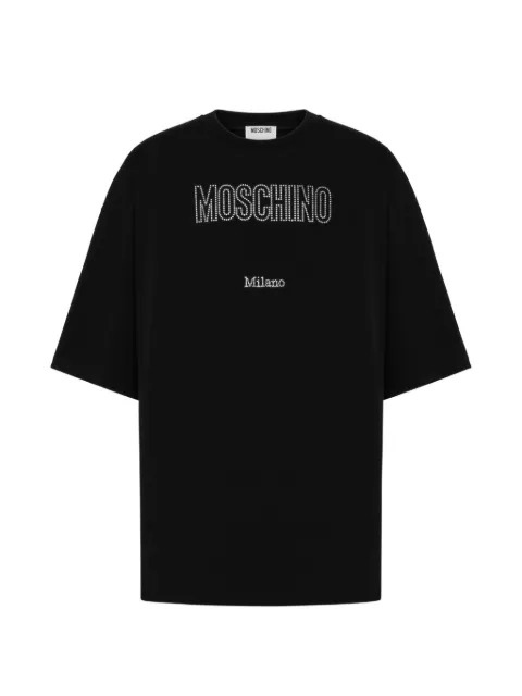 Moschino organic jersey T-shirt decorated