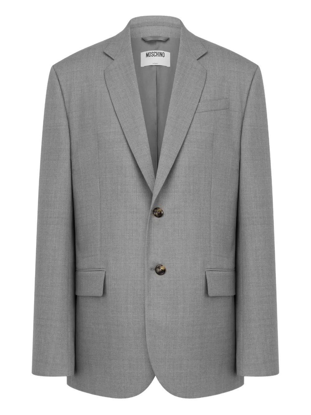 Moschino blazer à simple boutonnage | gris | Image 1