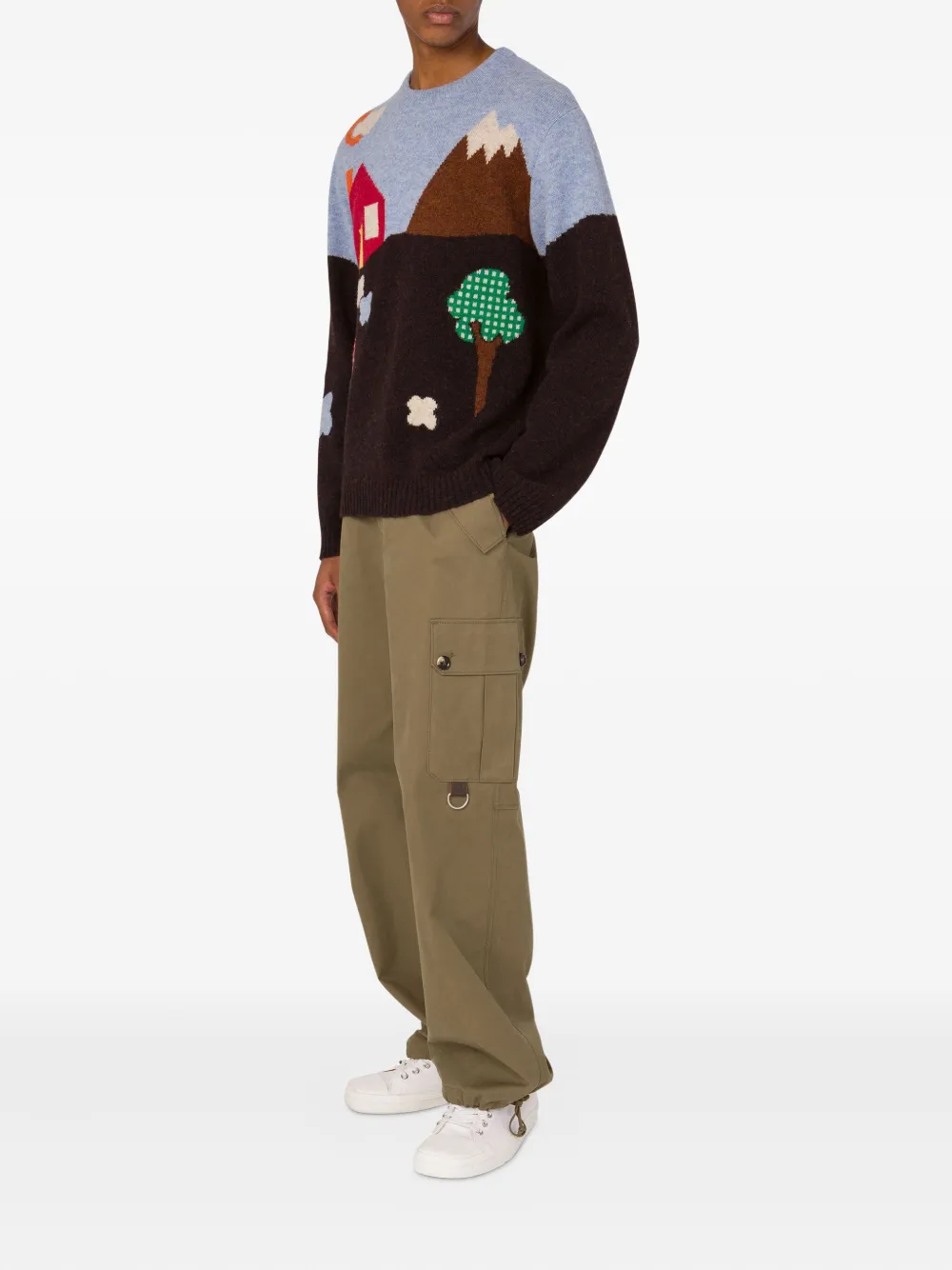 Moschino Cargo broek Groen