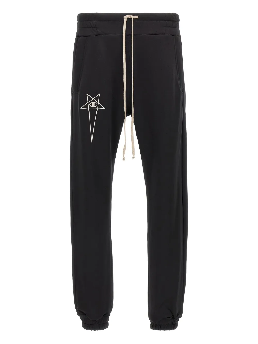 Rick Owens x Champion cotton track pants | Black | Image 1
