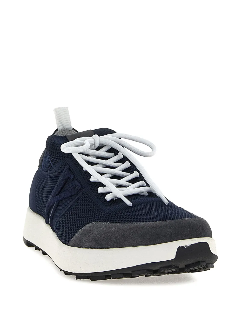 Kiton Sneakers met gebreid vlak Blauw