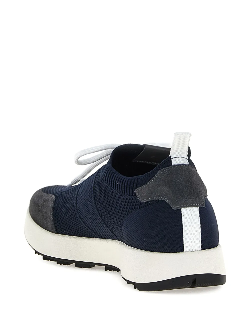 Kiton Sneakers met gebreid vlak Blauw