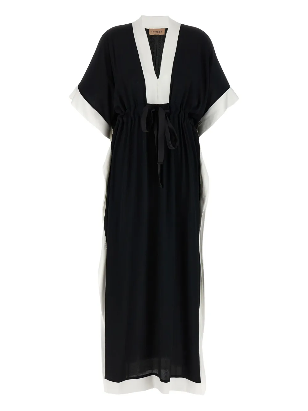 Agenese colour-block maxi dress