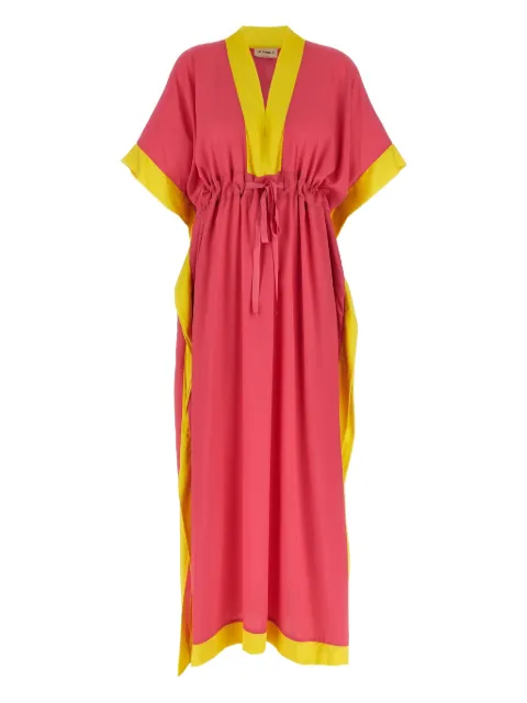 LE TWINS Agnese colour-block maxi dress