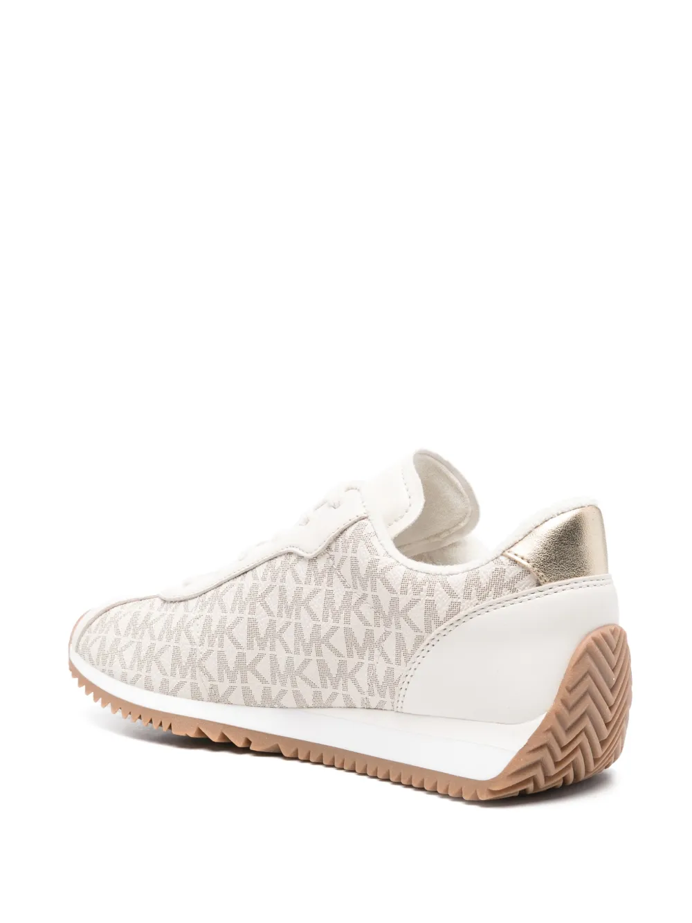 Michael Kors Sneakers met monogram Beige
