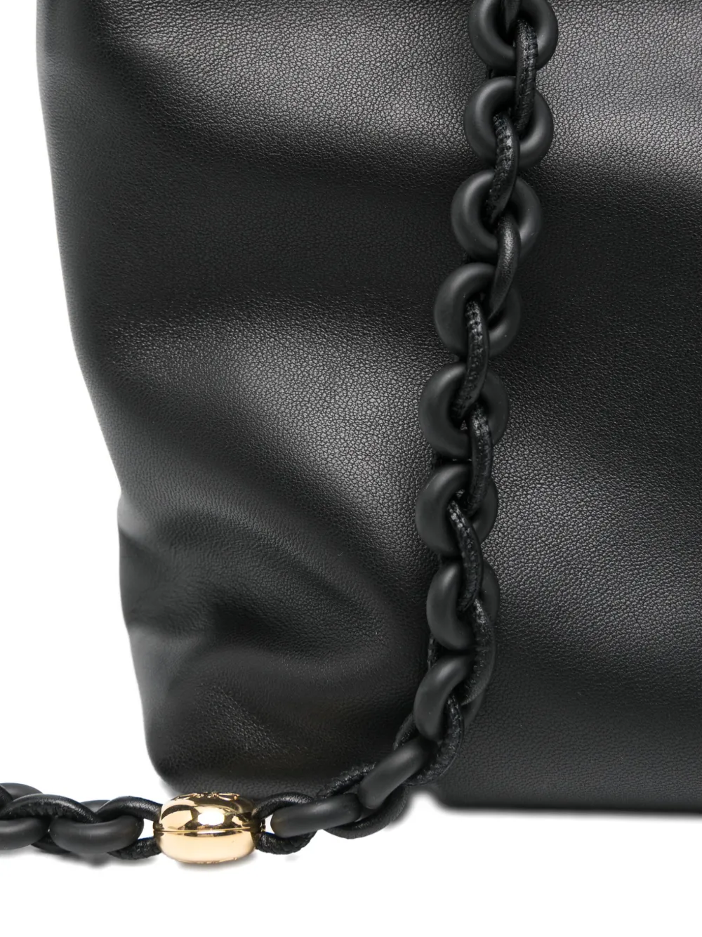 LOEWE Flamenco leren clutch Zwart