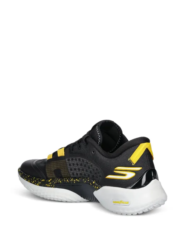 Skechers‎ Heritage Men\'s Sneakers Size 13 Black Yellow Mesh Suede Walking Shoes Skechers Men main image 3