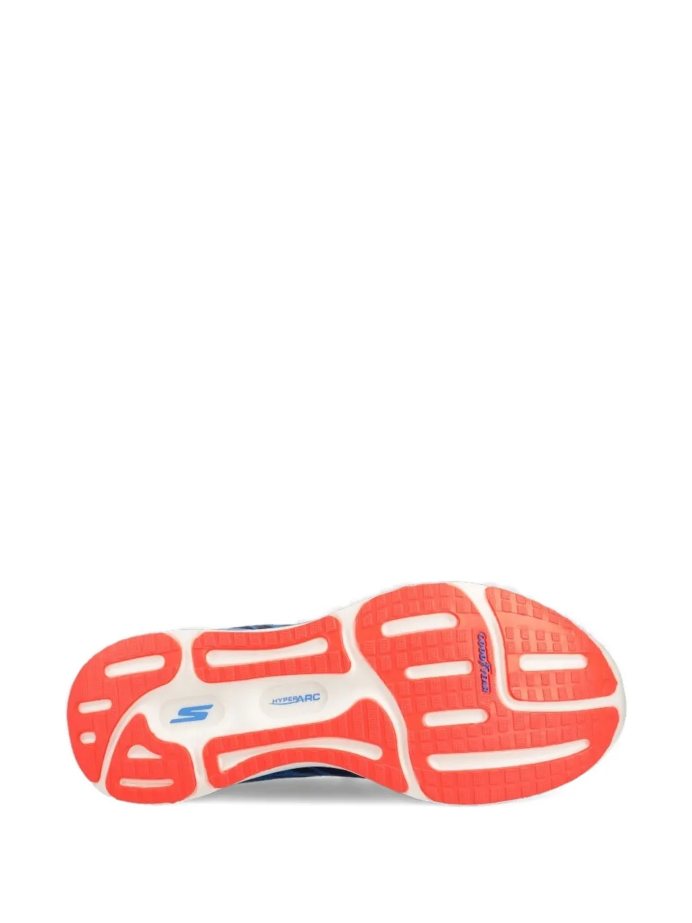 Skechers lace-up zebra-print sneakers Blue