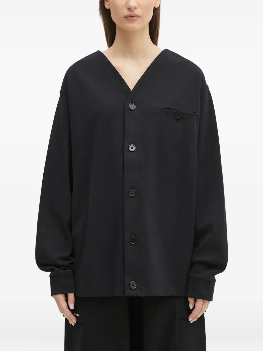 Pangaia DNA V-neck shirt jacket | Shirt Jackets | Image 2