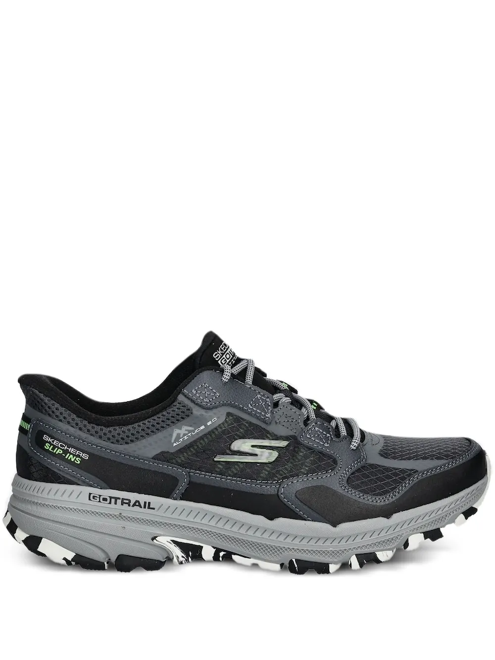 Skechers gorun trail running shoes | Black | Image 1