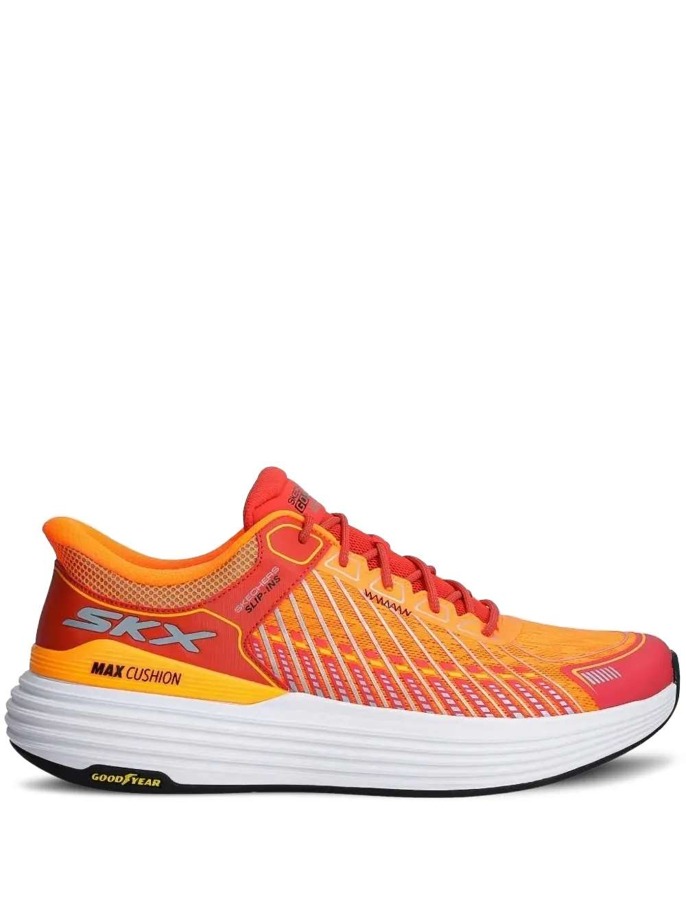 Skechers logo-print sneakers | Orange | Image 1