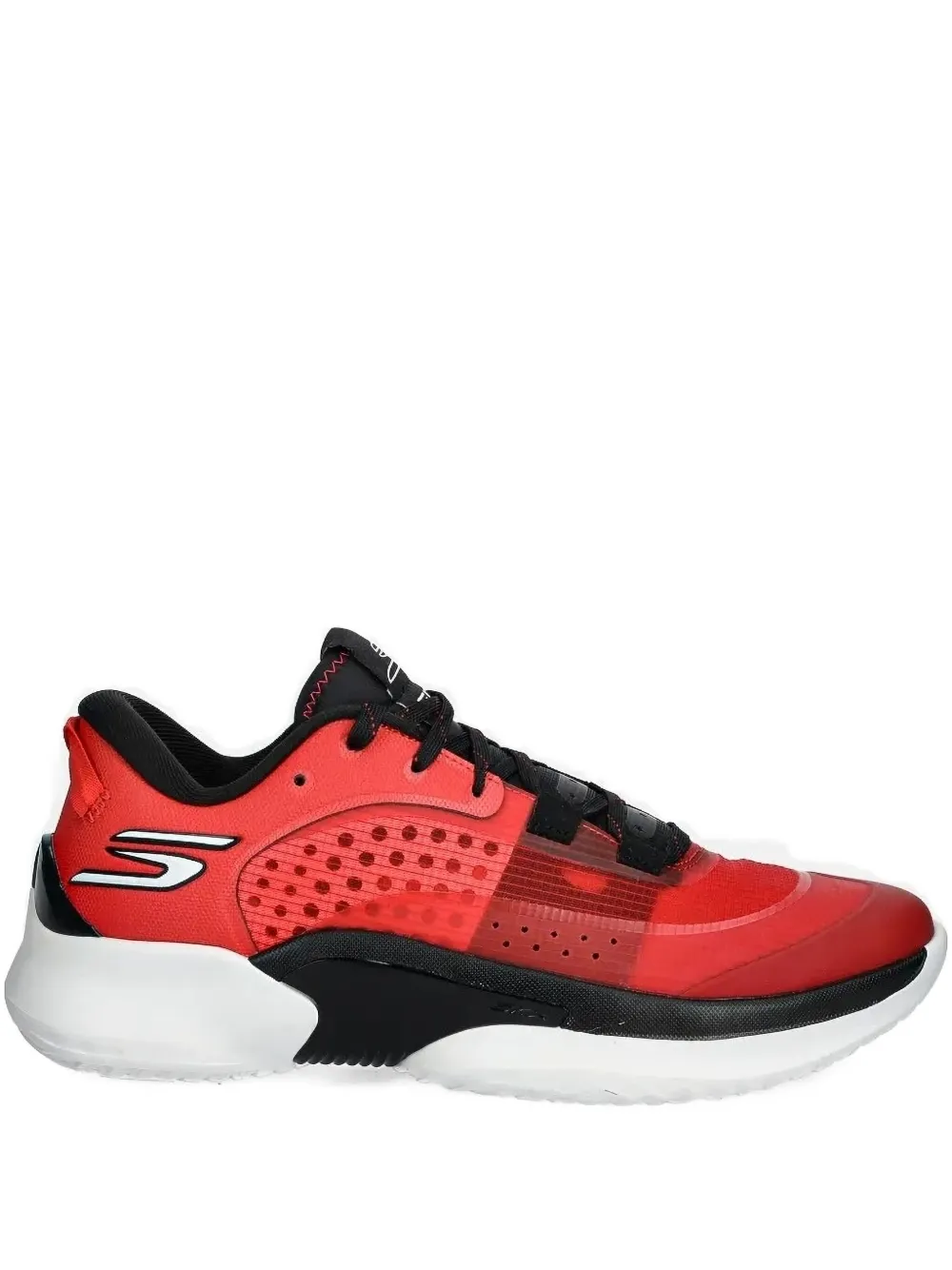 Skechers perforated-detail sneakers Red