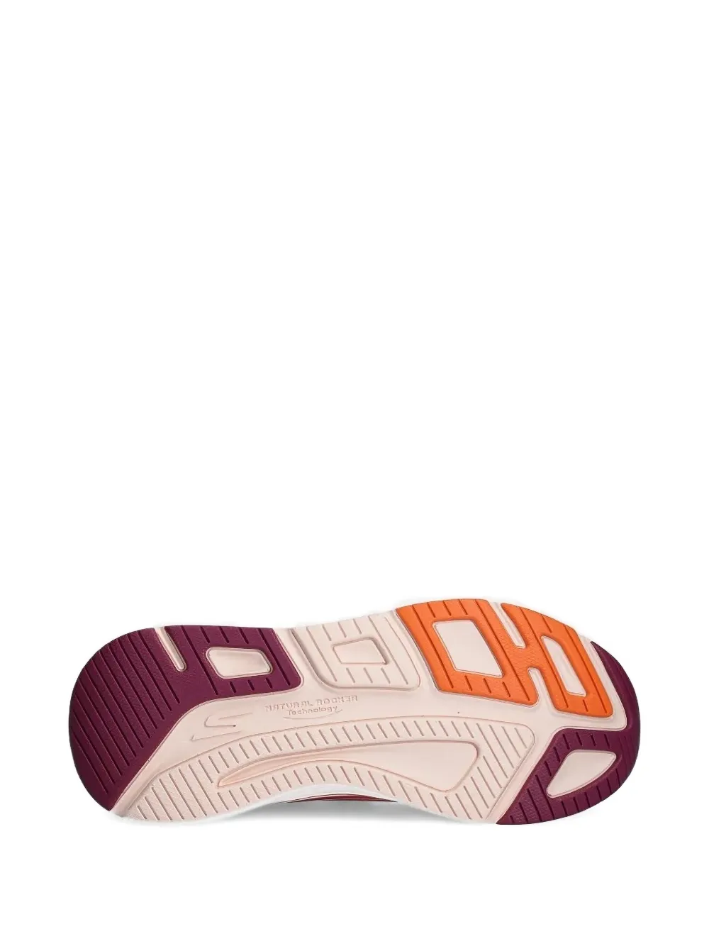 Skechers wave-pattern lace-up sneakers Pink