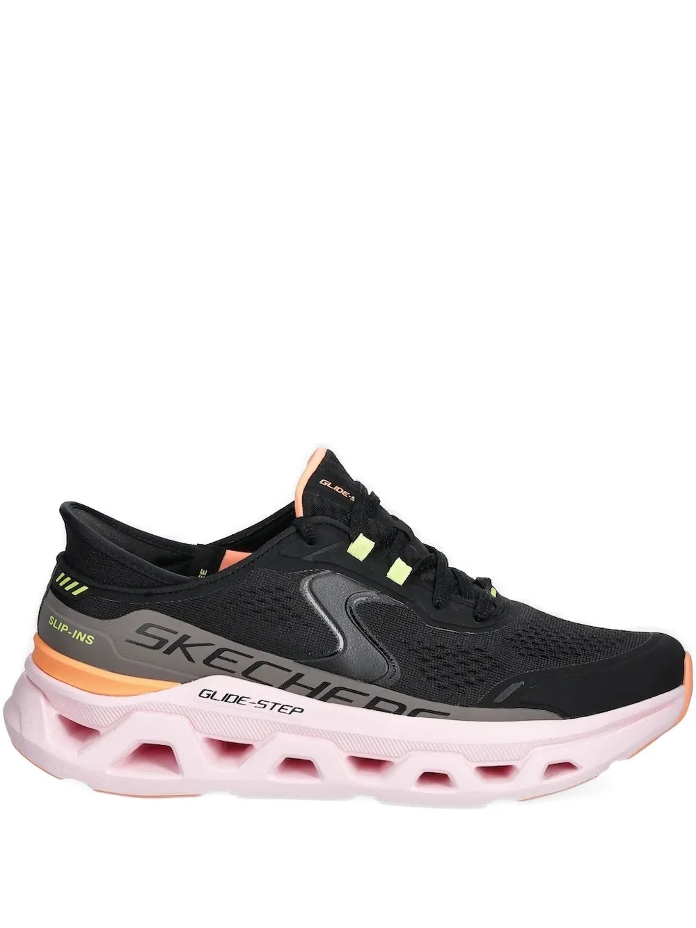 Skechers Glide Step Altus Trainers In Black In Black