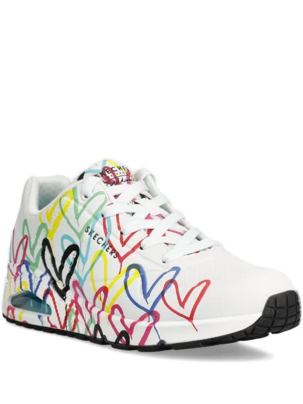 Skechers x James Goldcrown Uno Lite -Spread The Love low-top