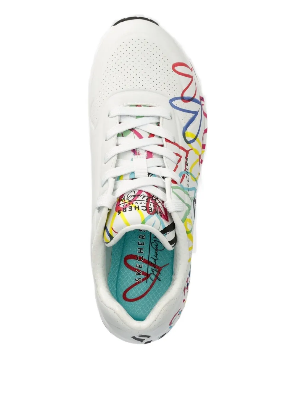 Skechers X James Goldcrown Uno Lite -spread The Love Low-top Sneakers In White