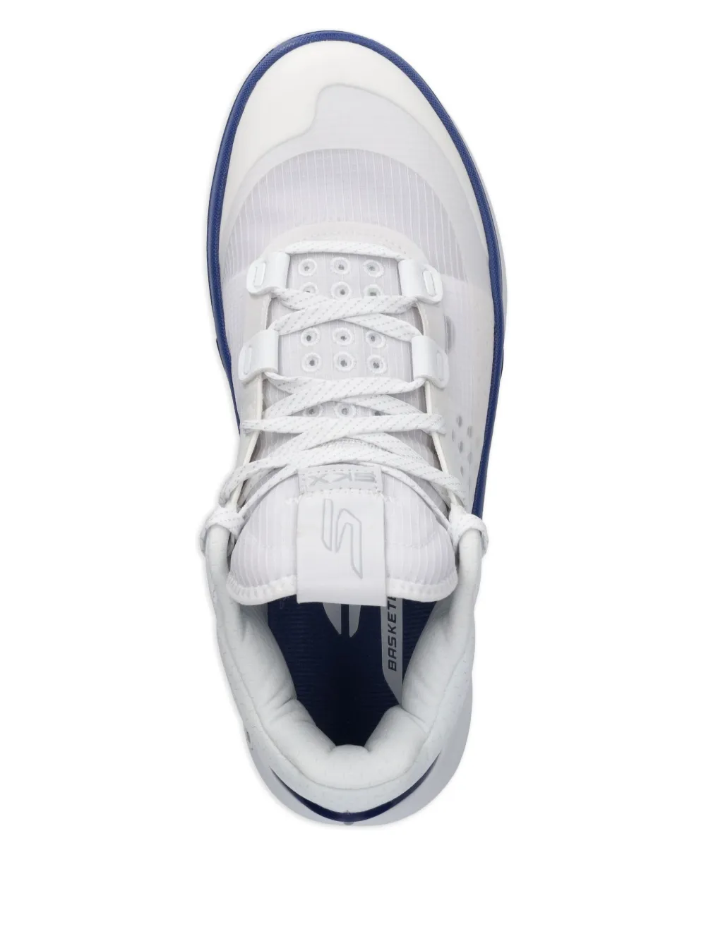 Skechers SKX Resagrip perforated-detail sneakers Wit