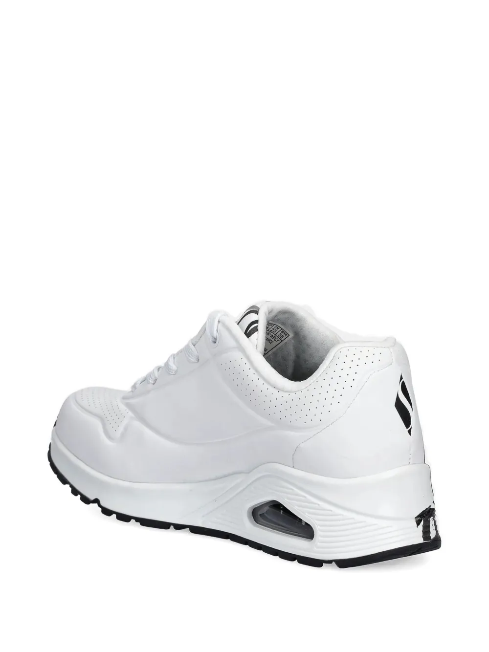 Skechers May sneakers met hartprint - Wit