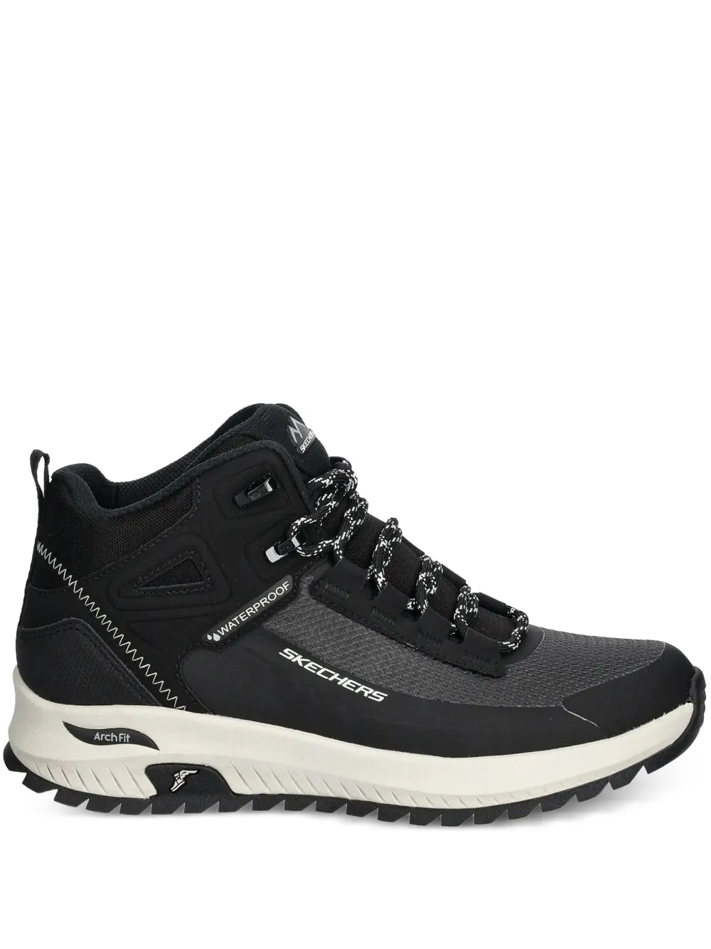 Skechers Waterproof veterlaarzen Zwart