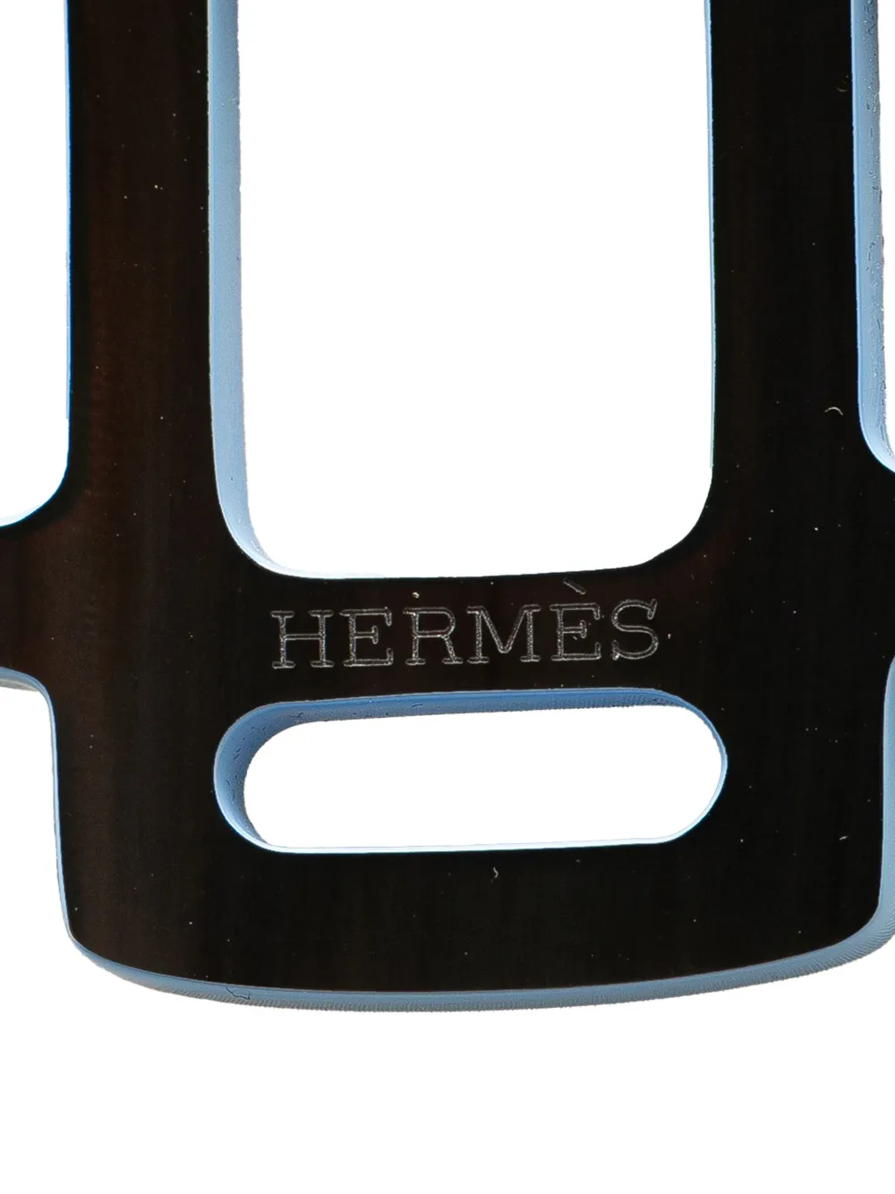 Hermès Pre-Owned collier à pendentif Rhythm Buffalo Horn 20e siècle | Homme | Image 2