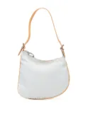 Fendi Pre-Owned 2000-2010 Zucchino Canvas Oyster shoulder bag - Blue
