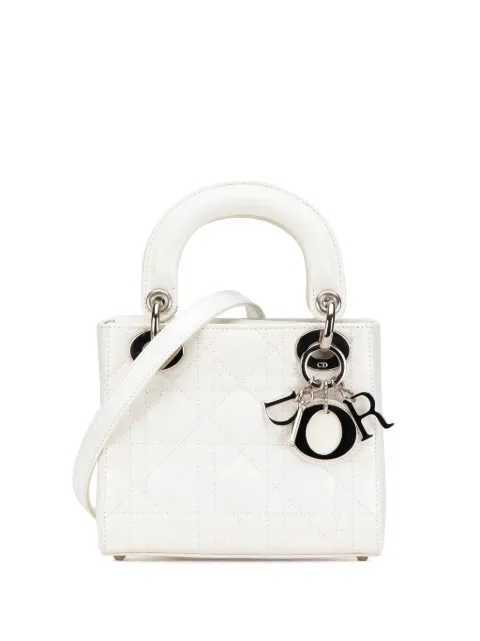 Christian Dior Pre-Owned 1999 Mini Lambskin Cannage Lady Dior satchel