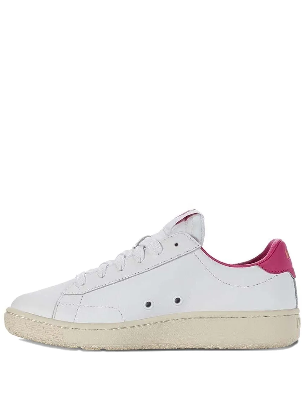 K-swiss Leather-panels Lace-up Low-top Sneakers In White