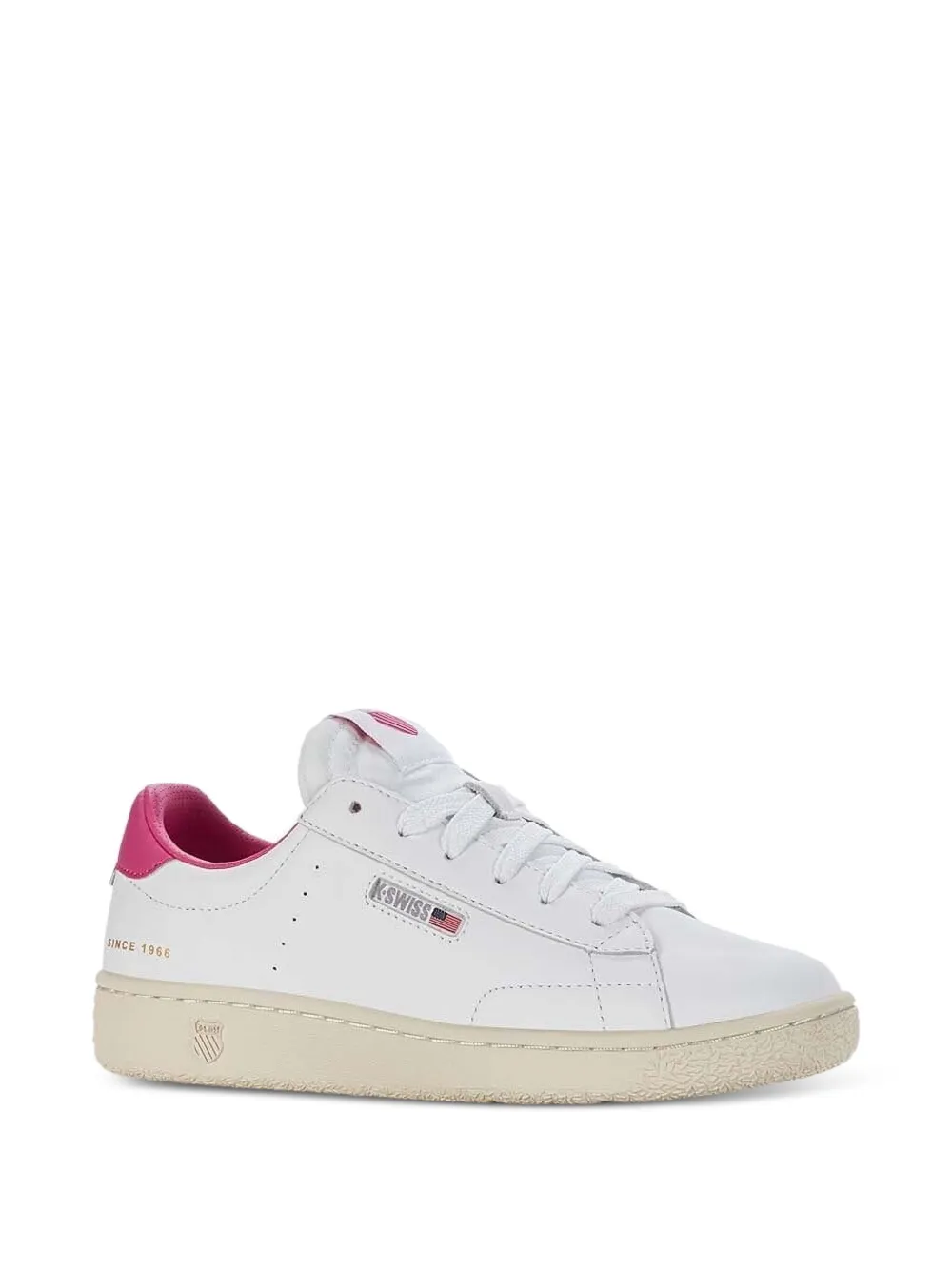 K-Swiss leather-panels lace-up low-top sneakers | Low-Tops | Image 2
