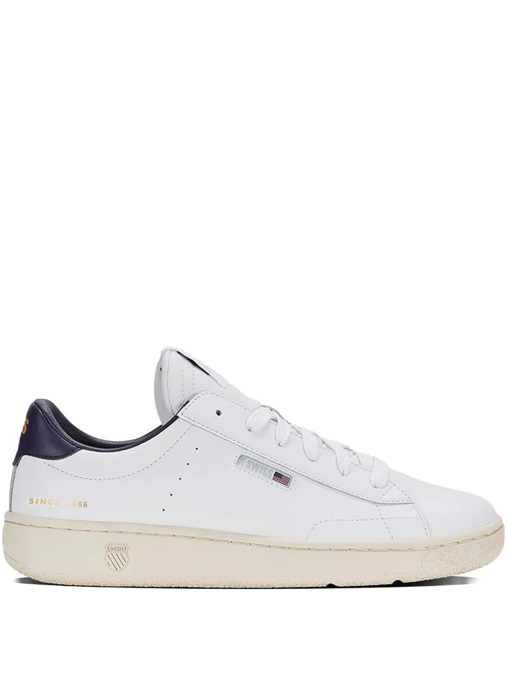 K-Swiss leather sneakers Wit