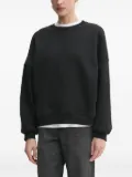 La Mania embroidered-logo sweatshirt - Black