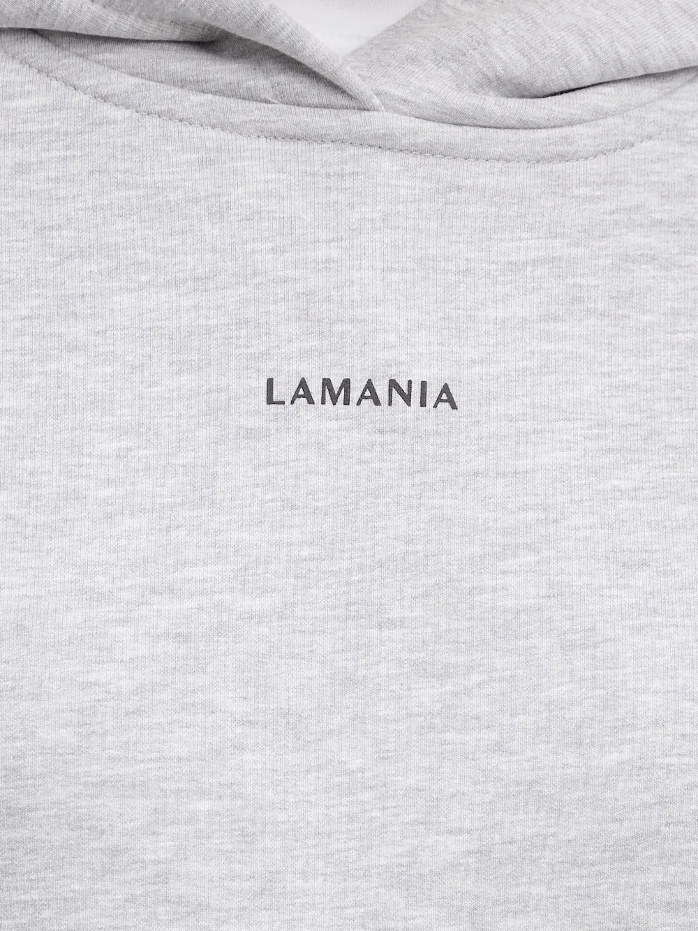 La Mania Hoodie met logoprint Grijs