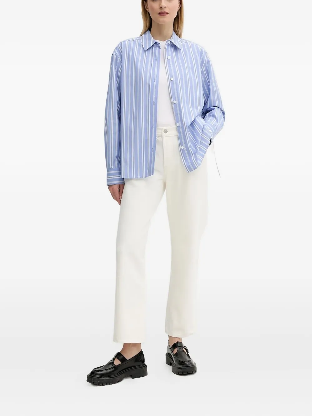 Levi's 501 Straight-leg Jeans In White